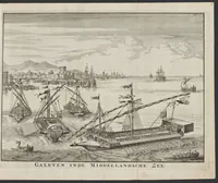Picture 11 of 34 from De nederlandsche scheeps-bouw-konst open gestelt : vertoonende naar wat regel, of evenredenheyd, in Nederland meest alle scheepen werden gebouwd : mitsgaders masten, zeylen, ankers, en touwen, enz. daar aan gepast : soo suit de schriften van ouder, als jonger bouw-meesters, als ook by eygen ondervindinge, tot nut van alle jonge bouw-meesters en knechten, als ook uitreeders en liefhebbers van scheepen (1697), leaf 40
