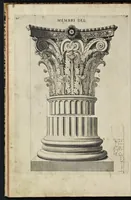 Picture 14 of 21 from Libro d'Antonio Labacco appartenente a l'architettvra nel qval si figvrano alcvne notabili antiqvita di Roma (1559), leaf 45