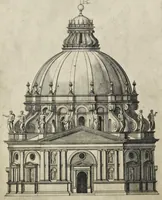 Picture 16 of 21 from Libro d'Antonio Labacco appartenente a l'architettvra nel qval si figvrano alcvne notabili antiqvita di Roma (1559), leaf 57