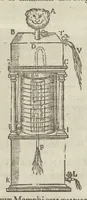 An illustration from Physiologia Kircheriana experimentalis : qua summa argumentorum multitudine & varietate naturalium rerum scientia per experimenta physica, mathematica, medica, chymica, musica, magnetica, mechanica comprobatur atque stabilitur (1680)