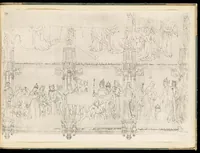 An illustration from The frescoes in the chapel at Eton College : facsimiles of the drawings by R. H. Essex (1907)