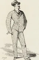 An illustration from La vie hors de chez soi (comédie de notre temps) l'hiver, le printemps, l'été, l'automne; études au crayon et à la plume (1876)