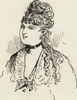 An illustration from La vie hors de chez soi (comédie de notre temps) l'hiver, le printemps, l'été, l'automne; études au crayon et à la plume (1876)