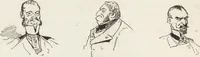 An illustration from La vie hors de chez soi (comédie de notre temps) l'hiver, le printemps, l'été, l'automne; études au crayon et à la plume (1876)