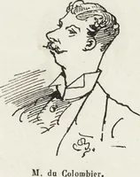 Picture 101 of 461 from La vie hors de chez soi (comédie de notre temps) l'hiver, le printemps, l'été, l'automne; études au crayon et à la plume (1876), leaf 156