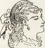 An illustration from La vie hors de chez soi (comédie de notre temps) l'hiver, le printemps, l'été, l'automne; études au crayon et à la plume (1876)
