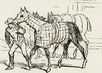 An illustration from La vie hors de chez soi (comédie de notre temps) l'hiver, le printemps, l'été, l'automne; études au crayon et à la plume (1876)
