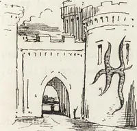 An illustration from La vie hors de chez soi (comédie de notre temps) l'hiver, le printemps, l'été, l'automne; études au crayon et à la plume (1876)