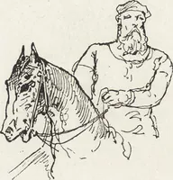 An illustration from La vie hors de chez soi (comédie de notre temps) l'hiver, le printemps, l'été, l'automne; études au crayon et à la plume (1876)