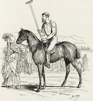 An illustration from La vie hors de chez soi (comédie de notre temps) l'hiver, le printemps, l'été, l'automne; études au crayon et à la plume (1876)