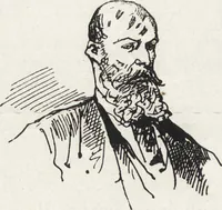An illustration from La vie hors de chez soi (comédie de notre temps) l'hiver, le printemps, l'été, l'automne; études au crayon et à la plume (1876)