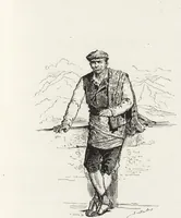 An illustration from La vie hors de chez soi (comédie de notre temps) l'hiver, le printemps, l'été, l'automne; études au crayon et à la plume (1876)