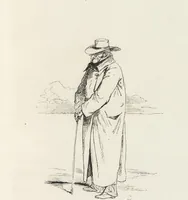 An illustration from La vie hors de chez soi (comédie de notre temps) l'hiver, le printemps, l'été, l'automne; études au crayon et à la plume (1876)