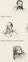 An illustration from La vie hors de chez soi (comédie de notre temps) l'hiver, le printemps, l'été, l'automne; études au crayon et à la plume (1876)