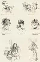 An illustration from La vie hors de chez soi (comédie de notre temps) l'hiver, le printemps, l'été, l'automne; études au crayon et à la plume (1876)