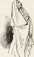 An illustration from La vie hors de chez soi (comédie de notre temps) l'hiver, le printemps, l'été, l'automne; études au crayon et à la plume (1876)