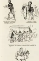 An illustration from La vie hors de chez soi (comédie de notre temps) l'hiver, le printemps, l'été, l'automne; études au crayon et à la plume (1876)