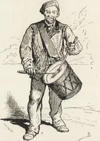 Picture 333 of 461 from La vie hors de chez soi (comédie de notre temps) l'hiver, le printemps, l'été, l'automne; études au crayon et à la plume (1876), leaf 511