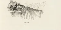 Picture 338 of 461 from La vie hors de chez soi (comédie de notre temps) l'hiver, le printemps, l'été, l'automne; études au crayon et à la plume (1876), leaf 514