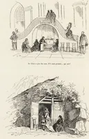 Picture 339 of 461 from La vie hors de chez soi (comédie de notre temps) l'hiver, le printemps, l'été, l'automne; études au crayon et à la plume (1876), leaf 515