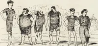 An illustration from La vie hors de chez soi (comédie de notre temps) l'hiver, le printemps, l'été, l'automne; études au crayon et à la plume (1876)