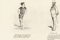 Picture 371 of 461 from La vie hors de chez soi (comédie de notre temps) l'hiver, le printemps, l'été, l'automne; études au crayon et à la plume (1876), leaf 567
