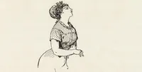Picture 379 of 461 from La vie hors de chez soi (comédie de notre temps) l'hiver, le printemps, l'été, l'automne; études au crayon et à la plume (1876), leaf 572
