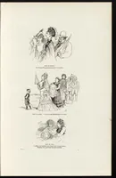 An illustration from La vie hors de chez soi (comédie de notre temps) l'hiver, le printemps, l'été, l'automne; études au crayon et à la plume (1876)