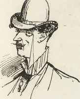 An illustration from La vie hors de chez soi (comédie de notre temps) l'hiver, le printemps, l'été, l'automne; études au crayon et à la plume (1876)