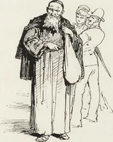 An illustration from La vie hors de chez soi (comédie de notre temps) l'hiver, le printemps, l'été, l'automne; études au crayon et à la plume (1876)
