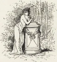 An illustration from La vie hors de chez soi (comédie de notre temps) l'hiver, le printemps, l'été, l'automne; études au crayon et à la plume (1876)