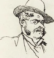An illustration from La vie hors de chez soi (comédie de notre temps) l'hiver, le printemps, l'été, l'automne; études au crayon et à la plume (1876)