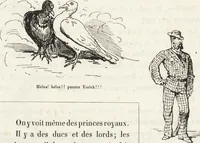 Picture 57 of 461 from La vie hors de chez soi (comédie de notre temps) l'hiver, le printemps, l'été, l'automne; études au crayon et à la plume (1876), leaf 93