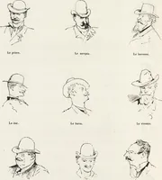 An illustration from La vie hors de chez soi (comédie de notre temps) l'hiver, le printemps, l'été, l'automne; études au crayon et à la plume (1876)