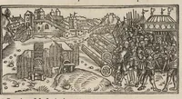 An illustration from Nanceidos : opus de bello Nanceiano, hac primum exaratvra elimatissime nvperrime in lvcem emissvm (1518)