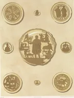Picture 13 of 18 from Catacombes de Rome : architecture, peintures murales, lampes, vases, pierres précieuses gravées, instruments, objets divers, fragments de vases en verre doré, inscriptions, figures et symboles gravés sur pierre (1851), leaf 48