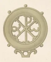 Picture 1 of 18 from Catacombes de Rome : architecture, peintures murales, lampes, vases, pierres précieuses gravées, instruments, objets divers, fragments de vases en verre doré, inscriptions, figures et symboles gravés sur pierre (1851), leaf 6