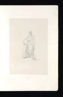 An illustration from Catacombes de Rome : architecture, peintures murales, lampes, vases, pierres précieuses gravées, instruments, objets divers, fragments de vases en verre doré, inscriptions, figures et symboles gravés sur pierre (1851)