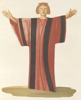 Picture 3 of 12 from Catacombes de Rome : architecture, peintures murales, lampes, vases, pierres précieuses gravées, instruments, objets divers, fragments de vases en verre doré, inscriptions, figures et symboles gravés sur pierre (1851), leaf 24