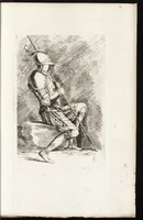 Picture 10 of 22 from Salvator Rosa's sketches (1700), leaf 30