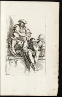 Picture 19 of 22 from Salvator Rosa's sketches (1700), leaf 54
