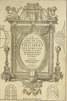 Picture 1 of 223 from Le premier tome de l'architectvre de Philibert de l'Orme .. (1568), leaf 4