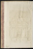 An illustration from L'idea di vn prencipe et eroe christiano in Francesco I. d'Este di Modona e Reggio dvca VIII., generalissimo dell'arme reali di Francia in Italia, &c. : effigiata co'profili delle virtv da prencipi svoi maggiori ereditate : rappresentata alla publica luce co'l funerale apparato sposto nelle solenni eseqvie dall'Altezza serenissima di Alfonso IV. svo primogenito alla gloriosa ed'immortale sva memoria l'anno M.DC.LIX. alli ii. di aprile in Modona celebrate (1659)