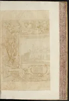 An illustration from L'idea di vn prencipe et eroe christiano in Francesco I. d'Este di Modona e Reggio dvca VIII., generalissimo dell'arme reali di Francia in Italia, &c. : effigiata co'profili delle virtv da prencipi svoi maggiori ereditate : rappresentata alla publica luce co'l funerale apparato sposto nelle solenni eseqvie dall'Altezza serenissima di Alfonso IV. svo primogenito alla gloriosa ed'immortale sva memoria l'anno M.DC.LIX. alli ii. di aprile in Modona celebrate (1659)