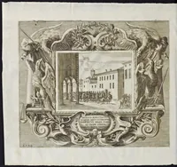 Picture 13 of 29 from L'idea di vn prencipe et eroe christiano in Francesco I. d'Este di Modona e Reggio dvca VIII., generalissimo dell'arme reali di Francia in Italia, &c. : effigiata co'profili delle virtv da prencipi svoi maggiori ereditate : rappresentata alla publica luce co'l funerale apparato sposto nelle solenni eseqvie dall'Altezza serenissima di Alfonso IV. svo primogenito alla gloriosa ed'immortale sva memoria l'anno M.DC.LIX. alli ii. di aprile in Modona celebrate (1659), leaf 503