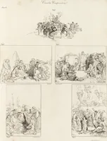 An illustration from A practical treatise on painting : in three parts ; consisting of hints on composition, chiaroscuro, and colouring ; the whole illustrated by examples from the Italian, Venetian, Flemish, and Dutch schools (1827)