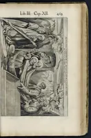 Picture 29 of 61 from Roma svbterranea novissima : in qva post Antonivm Bosivm antesignanvm, Io. Severanvm congreg. oratorii presbytervm, et celebres alios scriptores : antiqva Christianorvm et praecipue martyrun cœmeteria, titvli, monimenta, epitaphia, inscriptiones ac nobiliora sanctorvm sepvlchra, sex libris distincta illustrantvr et qvamplvrimae res ecclesiasticae iconibvs graphice describuntur, ac multiplici tum sacra, tum profana eruditione declarantur : cum duplici indice, capitum & rerum locupletissimo : opera et stvdio (1651), leaf 496