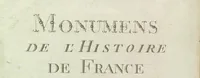 An illustration from Monumens de l'histoire de France, en estampes et dessins .. (1783)