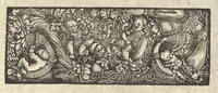 An illustration from Des hochberümptesten Geschicht Schreybers Justini warhafftige Hystorien, die er auss Trogo Pompeio gezoge[n] vn[d] inn vierzig vier Bücher aussgeteylt darinn er von vil Künigreychen der Welt wie die auff vnnd Abgang genom[m]en beschryben (1531)
