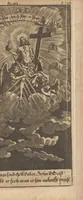 An illustration from Herrn Johann Arndts weyland General-Superintend. des löblichen Fürstenthums Lüneburg, Fünff Bücher vom wahren Christenthum : derer kurzer Inhalt vor jedem Buche zu finden, schon bey Lebzeiten sel. H. Johann Arndts, aus dessen wahren Original von denen Sternen in Lüneburg gedruckt, mit schönen zur Sache dienlichen Kupffern und deren Erklärung gezieret, wie auch mit hochnützlichen Registern vermehret (1685)